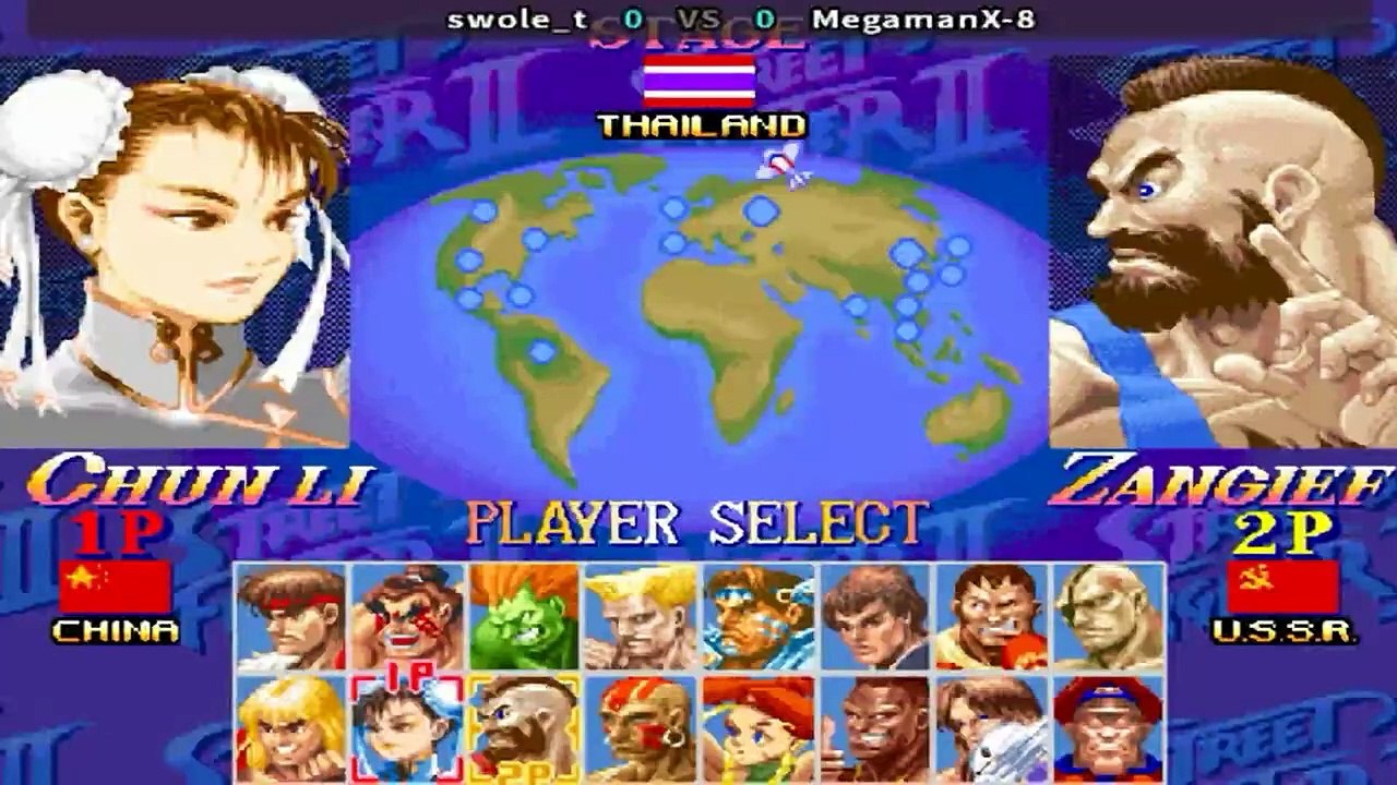 swole_t vs MegamanX-8 - Super Street Fighter II X_ Grand Master Challenge