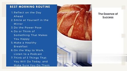 Daily Rituals for success