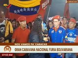 Furia Bolivariana de Táchira, Mérida y Barinas llega a Caracas para conmemorar 32 años del 4F