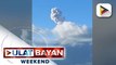 Bulkang Mayon, muling nagbuga ng abo kaninang hapon