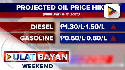 Presyo ng produktong petrolyo, tataas ngayong linggo