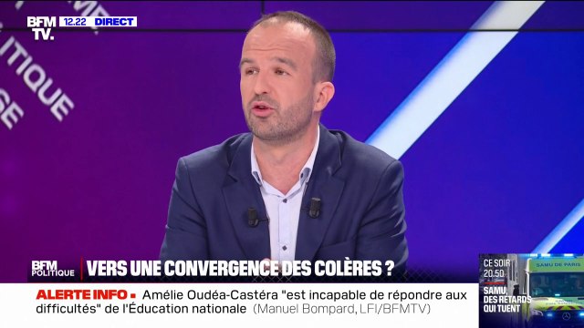 Pour Manuel Bompard, face à l'inflation, le gouvernement ment et trompe