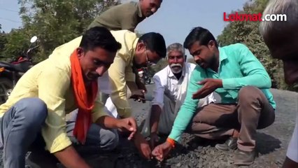 आमदार मंत्री घरातून पैसे टाकून कामं करत नाहीत, गावकरी भडकले, काय केलं पाहा