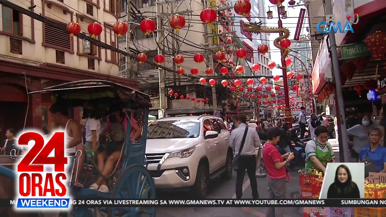 Binondo, naghahanda na para sa Chinese New Year sa weekend | 24 Oras Weekend
