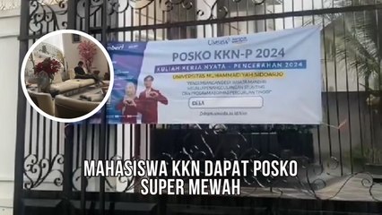 Viral Mahasiswa KKN Tinggal di Posko Super Mewah Seperti Sedang Staycation