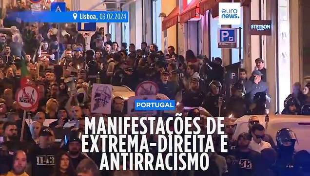 Duas manifestações completamente opostas tomam as ruas de Lisboa