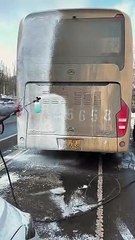 ASMR Washing Bus
