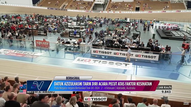 Selepas genggam emas dalam acara Keirin, Datuk Azizulhasni terkandas di separuh akhir pecut, dan tarik diri daripada rebut gangsa apabila dinasihatkan doktor