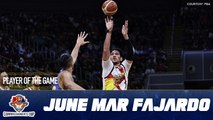 PBA: June Mar Fajardo's double-double help lift San Miguel to Game 2 win