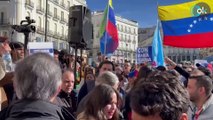 Los venezolanos no se rinden y trasladan a Madrid la campaña de la candidata a la presidencia María Corina Machado