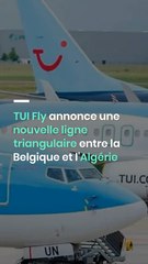 TUI Fly annonce une nouvelle ligne triangulaire entre la Belgique et l'Algérie