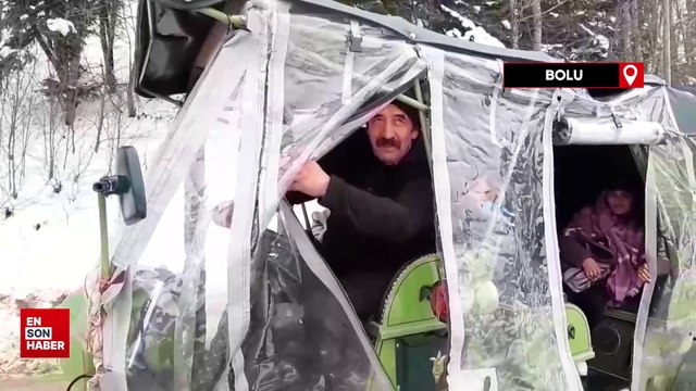 Bolu'da Abant gölü kimne çile kimine eğlence