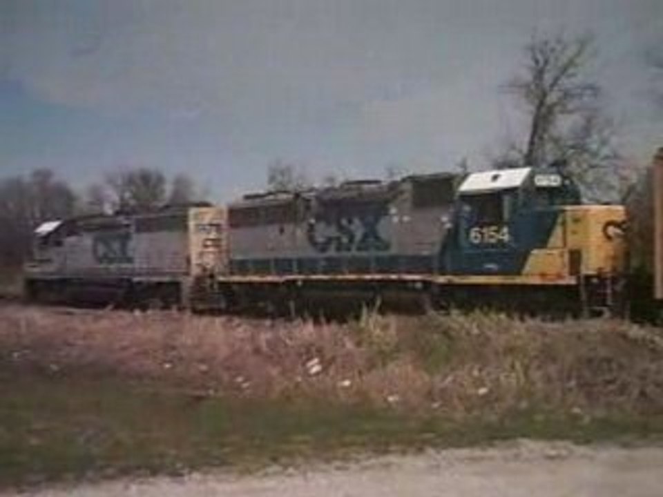 Ex-Chessie Local Salutes In Reverse