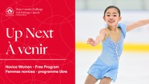 Novice Women Free Program - RINK 1 - 2023-2024 SKATE CANADA CHALLENGE – PRE-NOVICE/NOVICE (7)