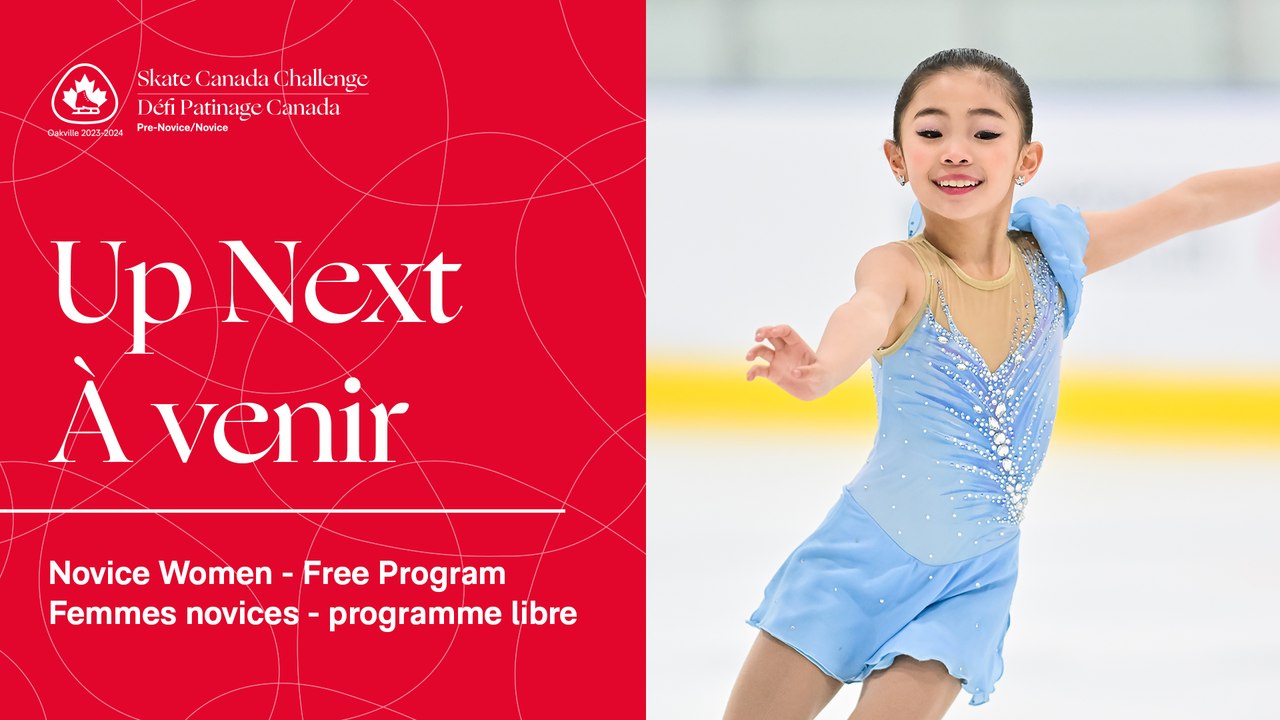 Novice Women Free Program RINK 1 20232024 SKATE CANADA CHALLENGE
