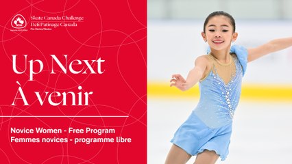Novice Women Free Program - RINK 1 - 2023-2024 SKATE CANADA CHALLENGE – PRE-NOVICE/NOVICE (7)