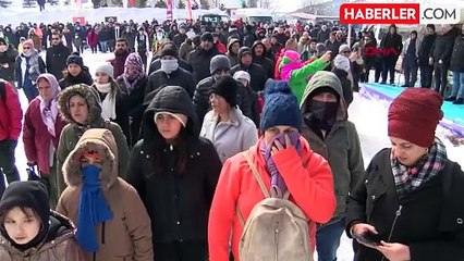 Çambaşı Yaylası'nda Kış Festivali Yapıldı