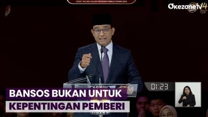 Janjikan Bansos Plus untuk Keluarga Sejahtera, Anies: Bukan untuk Kepentingan Pemberi