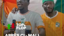Les Tops et les Flops du match Mali-Côte d'Ivoire #short