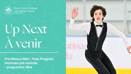 Pre Novice Men Free Program - RINK 2  - 2023-2024 SKATE CANADA CHALLENGE – PRE-NOVICE/NOVICE (12)