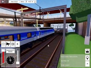 I accidently emergency braked on the line ):