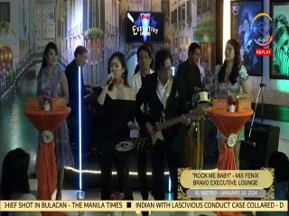 Bravo Executive Lounge: Alba Bello, Engr. Tony Silva, Sean, Mapalad, Mae Correa Nucum, Michael Puyat and Nathalie Parayno (January 30, 2024)