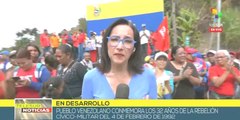 Caravana Furia Bolivariana rememora 32 años del grito de rebelión