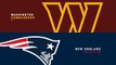 Washington Commanders vs. New England Patriots, nfl football highlights, NFL Highlights 2023 Week 9