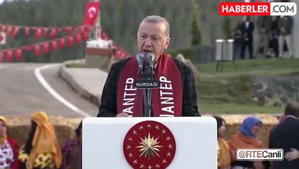 Cumhurbaşkanı Erdoğan: Bu afetin altından kalkmak her babayiğidinin harcı değil