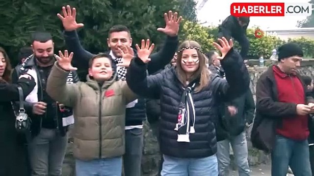 Beşiktaş taraftarı, Trabzonspor maçına yoğun ilgi gösterdi