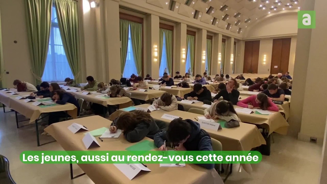 Tournai: 29e édition des Olympiades d'orthographe