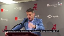 Nate Oats discusses defeating the Mississippi State Bulldogs 99-67