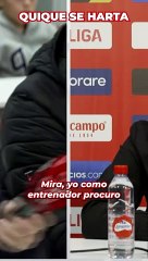 Quique se harta de Januzaj y Rafa Mir: “Yo soy un entrenador, no un animador”