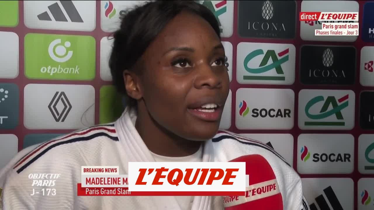 Malonga : « Fière de cette journée » - Judo - Paris Grand Slam