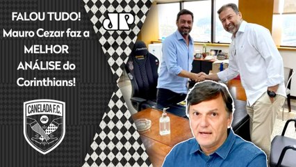 DEU AULA! "QUAL É A IMAGEM do Corinthians hoje? O que ME IMPRESSIONA é..." Mauro Cezar FALA TUDO!