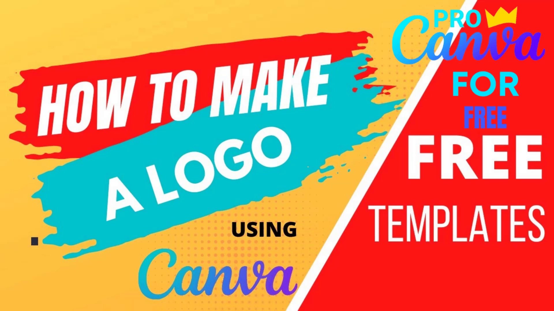 how to Make logo in canva 2024 + Get Canva Pro