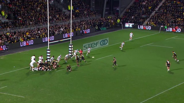 TOP 14 - Essai de Levani BOTIA (SR) - Stade Rochelais - Montpellier Hérault Rugby
