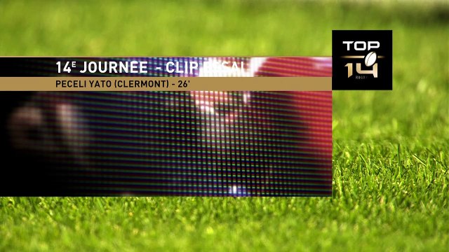 TOP 14 - Essai de Peceli YATO (ASM) - ASM Clermont - LOU Rugby