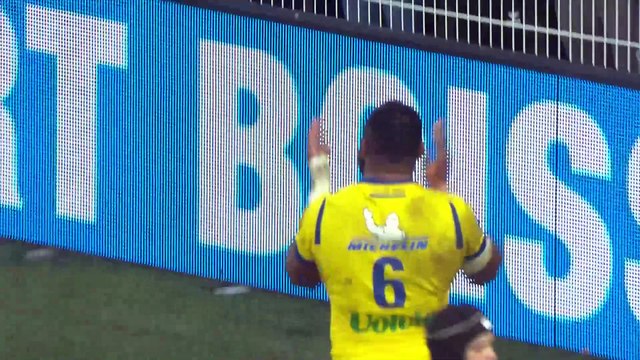 TOP 14 - Essai de Peceli YATO 2 (ASM) - ASM Clermont - LOU Rugby