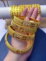 Luxury Dubai Gold Color Bangles For Women 24K Gold Plated Indian African Bracelets Charm Wedding Ethiopian Arabic Hand Jewelry Click&Buy: https://s.click.aliexpress.com/e/_olX1lPU