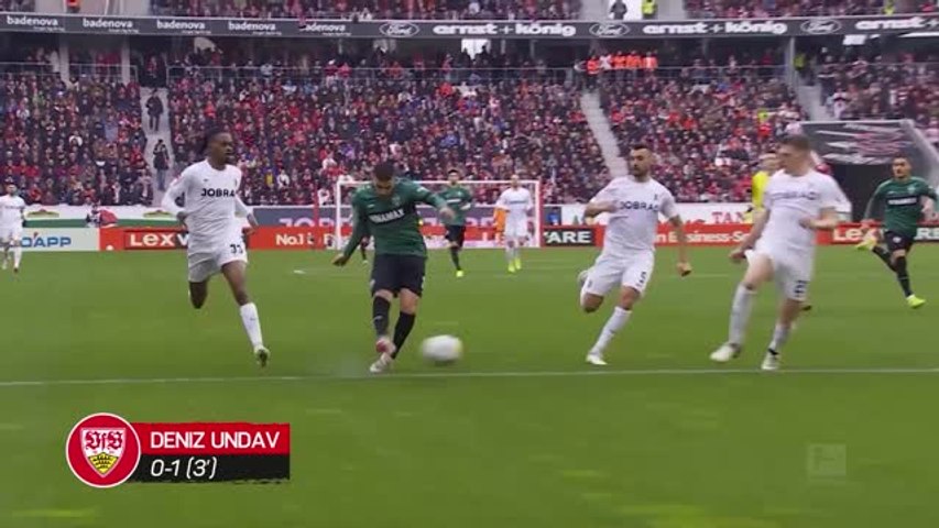 Le VfB Stuttgart ne lâche pas sa troisième place (vidéo)