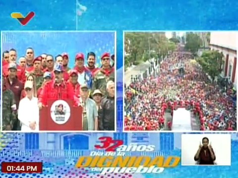 Pdte. Nicolás Maduro: Frente a cualquier circunstancia tendremos movilización cívico militar