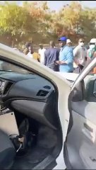 Khalifa Sall visé par des tirs de gaz lacrymogènes