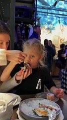 When Your Daughter Tries Oyster for the First Time