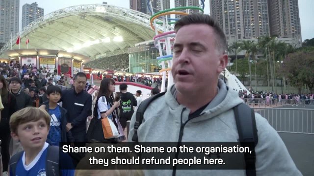 Fans in Hong Kong left furious as Messi and Suarez were benched