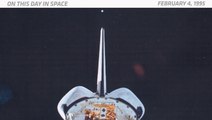 OTD In Space – February 4: STS-63 Launches 'Orbital Debris Calibration Sphere'