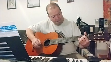 Guitar for 10 hands. Becoming  impossible music instead of impossible meat making....