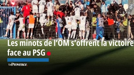 Coupe Gambardella : les minots de l'OM s'offrent le Classico face au PSG