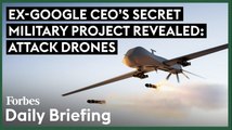 Ex-Google CEO Eric Schmidt Is Working On A Secret Military Drone Project