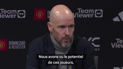 Man. United - ten Hag : "Les jeunes nous aident beaucoup"